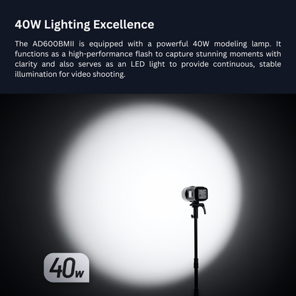 Godox AD600BM II Manual All-In-One Outdoor Flash