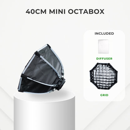Accessories for LitBox Max Mini, LitBox GO Mini and LitBox GO Pocket Mini Lantern Mini Parabolic Softbox Battery Handle