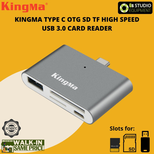 KingMa Type C OTG SD TF High Speed USB 3.0 Card Reader