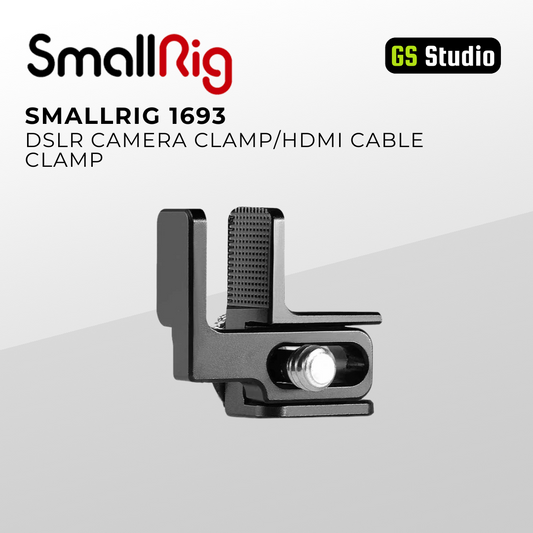 SmallRig 1693 DSLR Camera Clamp HDMI Cable Clamp Compatible With SmallRig A6400 Camera Cage / SmallRig GH3/GH4 Cage