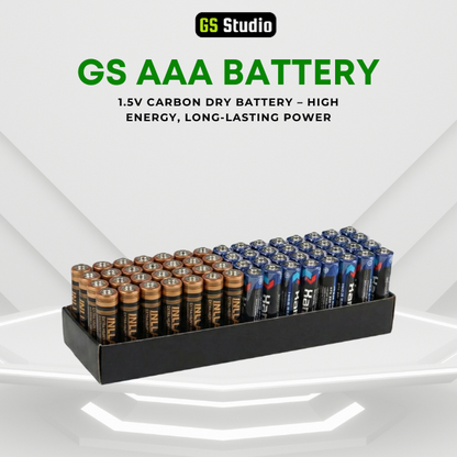 GS Handa AAA 1.5V Carbon Dry Battery – High Energy, Long-Lasting Power