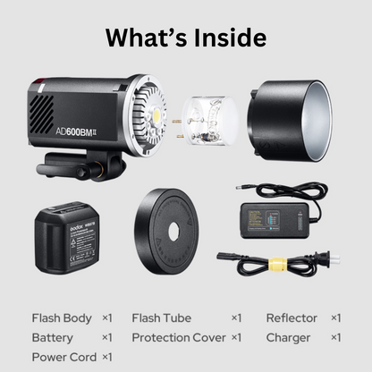 Godox AD600BM II Manual All-In-One Outdoor Flash