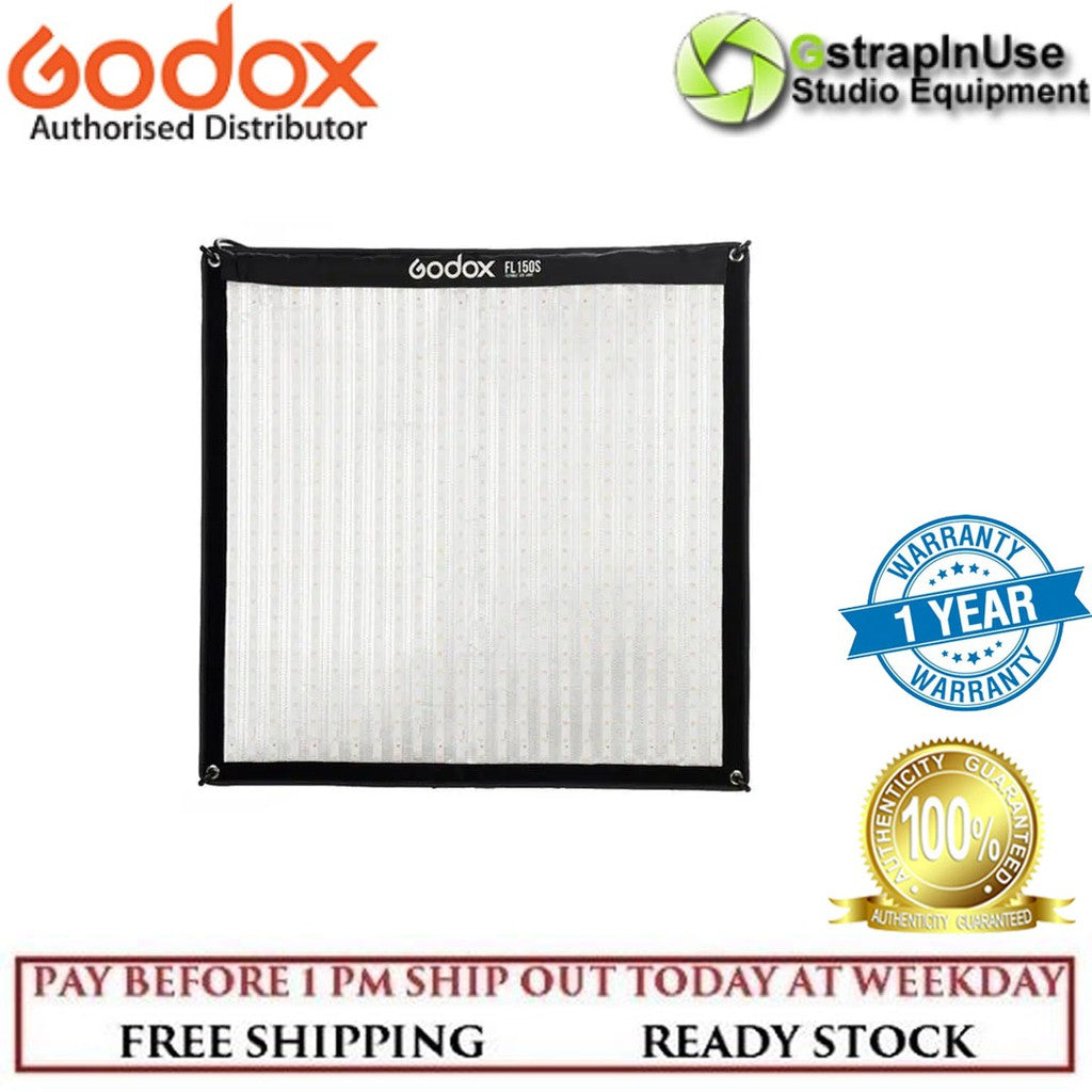 Godox FL150S Flexible LED Video Light 3300-5600K Bi-Color Foldable (150W)