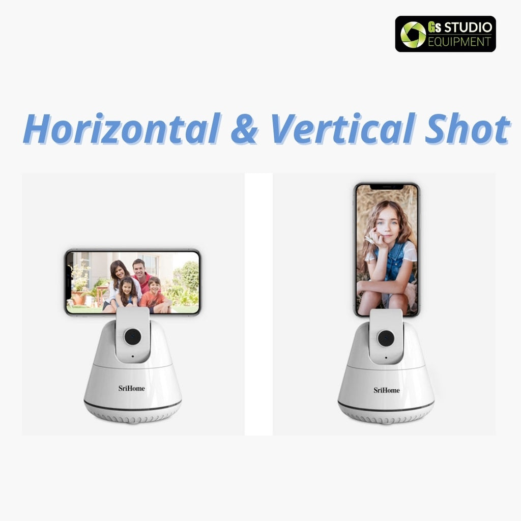 Can make horizontal and vertical shot