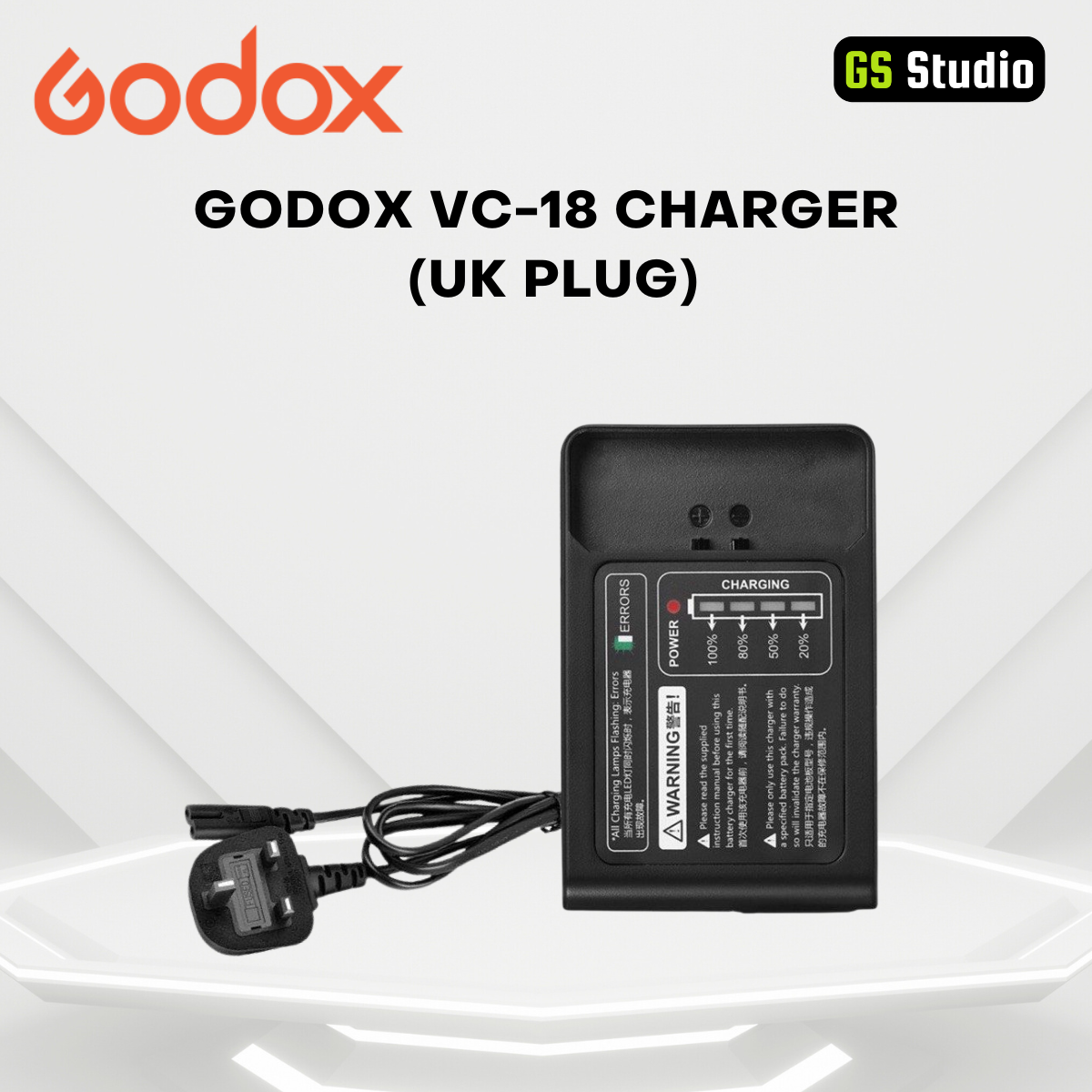 Godox VC-18 Charger for V860II (UK Plug)