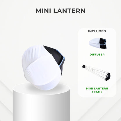 Accessories for LitBox Max Mini, LitBox GO Mini and LitBox GO Pocket Mini Lantern Mini Parabolic Softbox Battery Handle