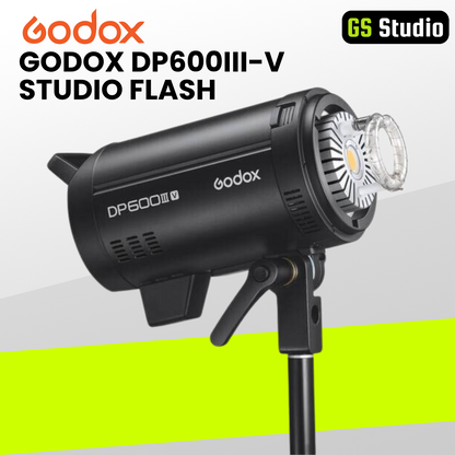 [NEW VERSION] Godox DP600III-V Studio Strobe Kit Home Studio Pro Kit (600W)