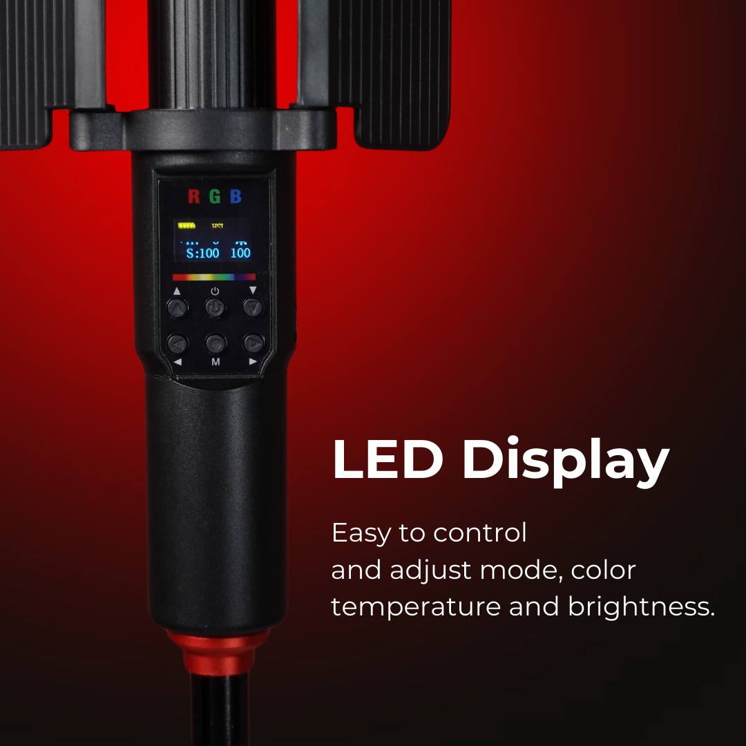 GS LiteWand RGB/LiteWand Pro RGB Tube Light Light Wand Light Stick for Photography Videography