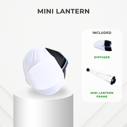 Accessories for LitBox Max Mini, LitBox GO Mini and LitBox GO Pocket Mini Lantern Mini Parabolic Softbox Battery Handle