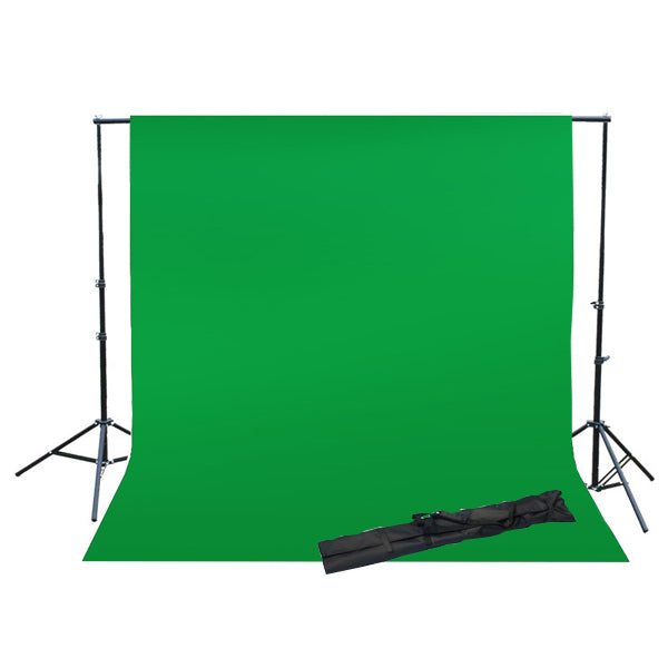 Green Screen Muslin Backdrop Kit