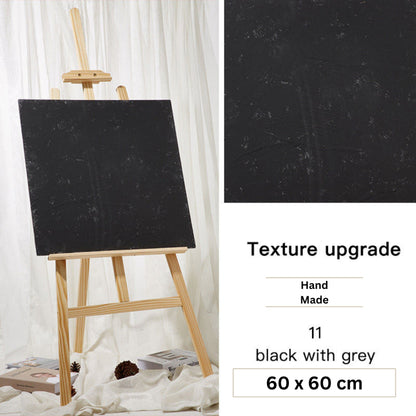 GS Flat Lay Hard Background Board 60x60cm Photography Studio Wooden Cement Coarse Sand 3D Texture Combinable Waterproof