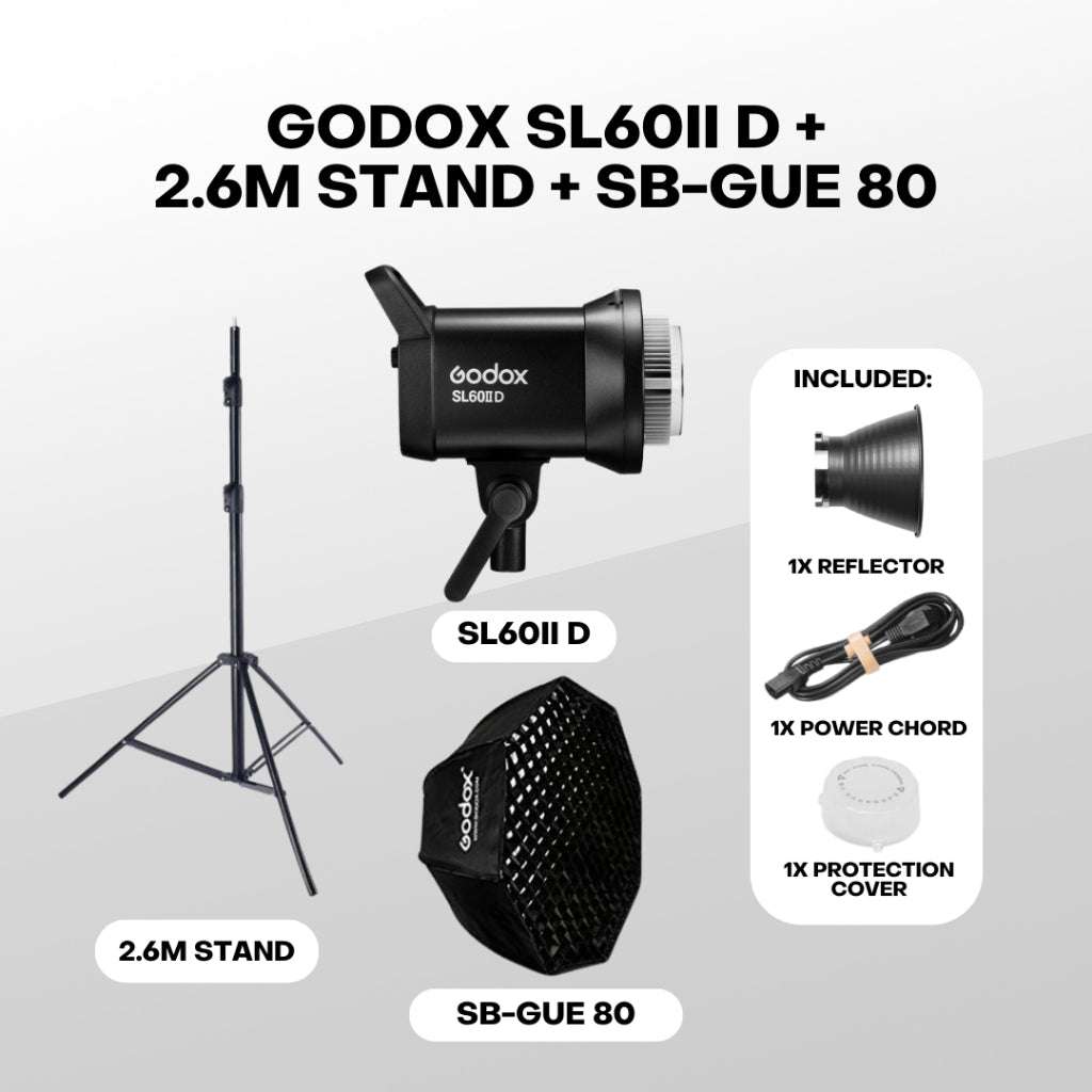 Godox SL60W SL60 Version 2 New Model SL60IID SL60II LED Video Light COB SL60II SL60IID SL-60 II SL60 II D SL-60IID