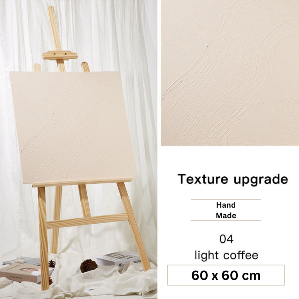 GS Flat Lay Hard Background Board 60x60cm Photography Studio Wooden Cement Coarse Sand 3D Texture Combinable Waterproof