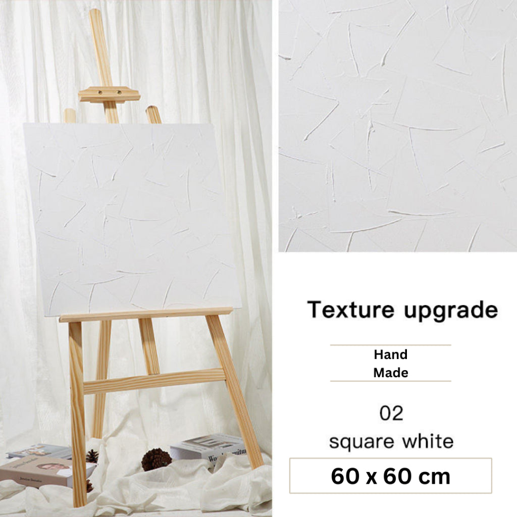 GS Flat Lay Hard Background Board 60x60cm Photography Studio Wooden Cement Coarse Sand 3D Texture Combinable Waterproof