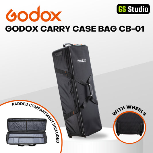 Godox CB-01 Professional Tripod Light Stand Flash Bag Monopod Trolley Case Outdoor Camera Bag