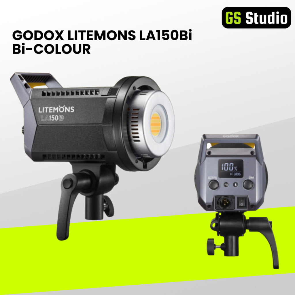 Godox Litemons LA150Bi LA150D Bi-Color Daylight LED Light Studio Light Photography Videography