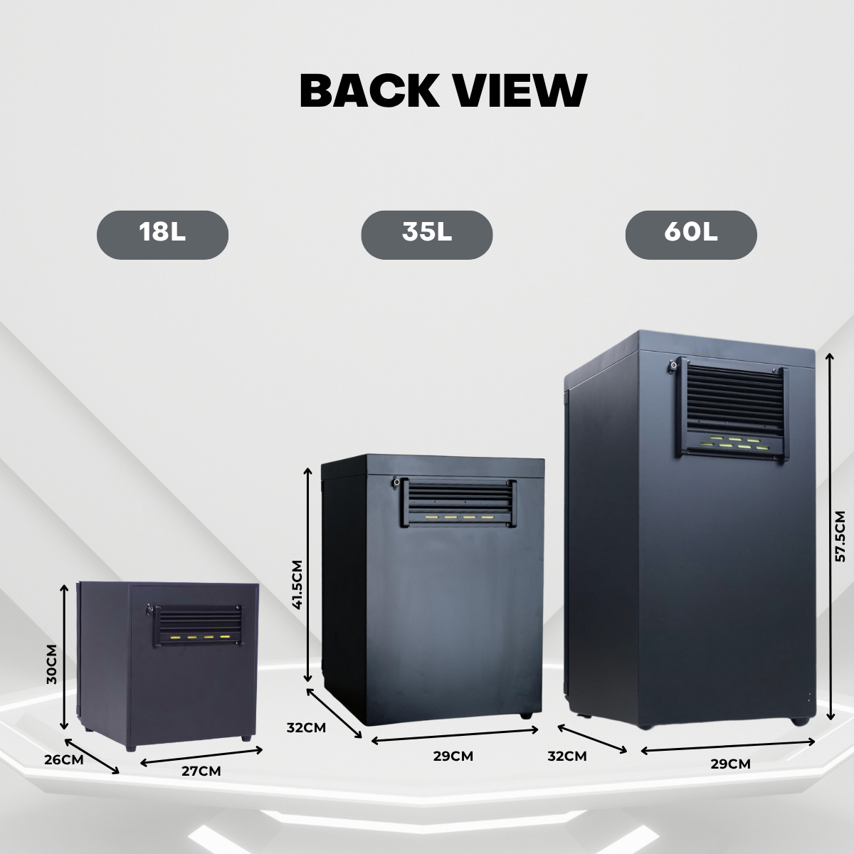 GS DryBox 18L/35L/60L LCD Digital Display 18 Litre 35 Litre 60 Litre Dry Cabinet 5 Years Warranty