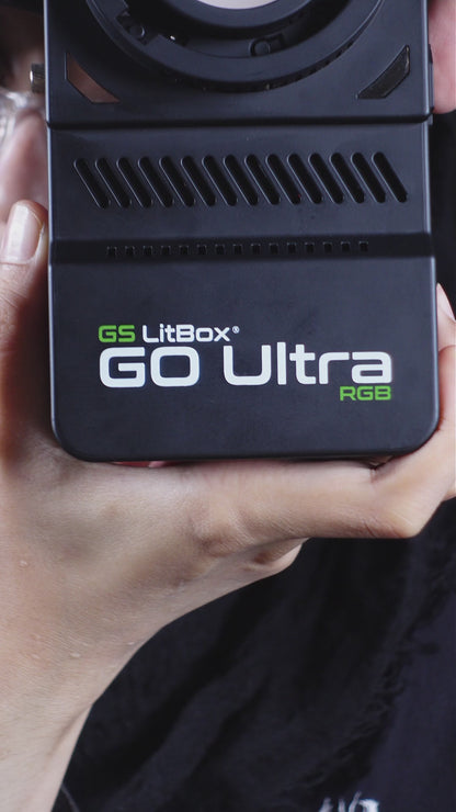 GS LitBox GO Ultra 100w Bi-Color & RGB Portable LED Video Light Built-In Battery | Wireless | Photo | Video