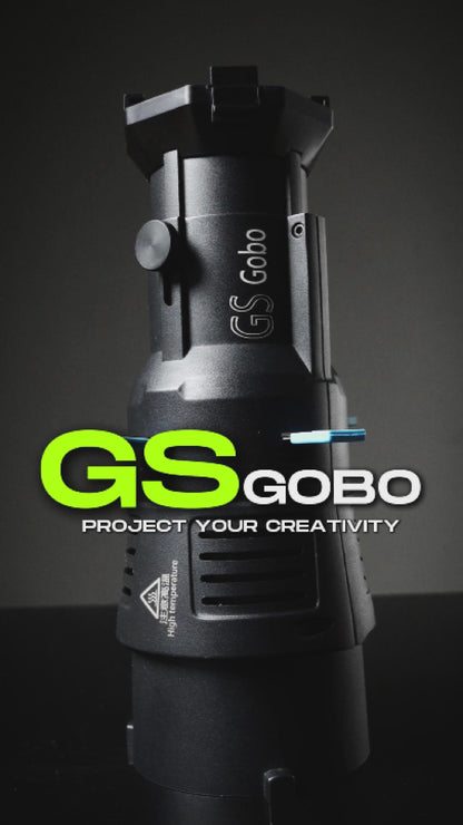 GS Gobo Mod Optical Focalize Spot Snoot For Gobo Photography With Special Light Effect Window Scene Bowens Mount