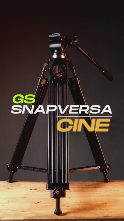 GS SnapVersa Cine Professional Video Tripod Fluid Head