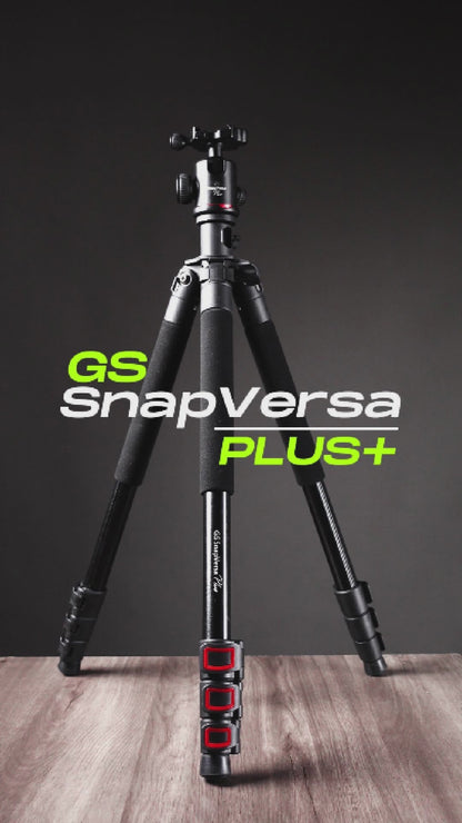 GS SnapVersa Plus Professional Vertical Column Ballhead Tripod Camera Accessories