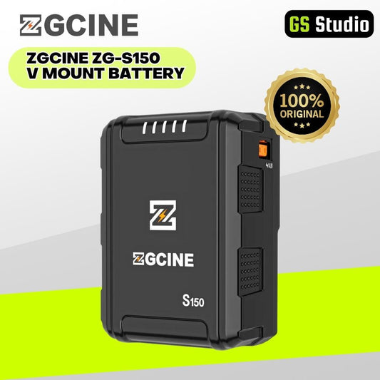 ZGCINE ZG-S150 V Mount Battery 14.8V V Lock V Shape Rechargeable Li-ion Battery PD Fast Charging For Camera
