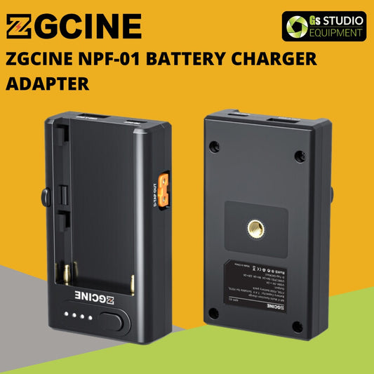 ZGCINE NPF-01 Battery Charger Adapter