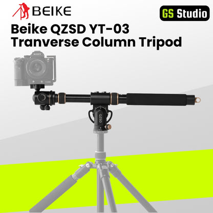 Beike QZSD YT-03 Transverse Column Crossbar Adjustable Arm for Tripod