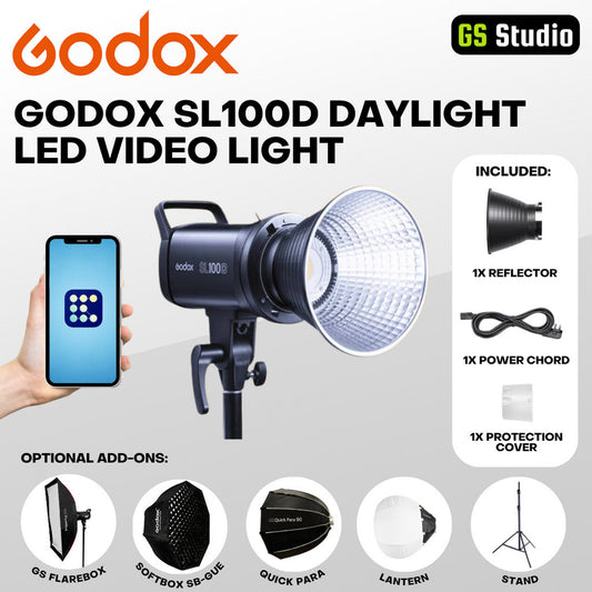 [CLEARANCE] Godox SL100D Daylight LED Video Light