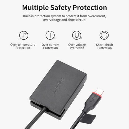 GS Portable LP-E17 Dummy Battery USB-C LP-E17 LP-E17N for Power Bank Adapter Power Supply for Canon 760D 750D 77D **M6 *