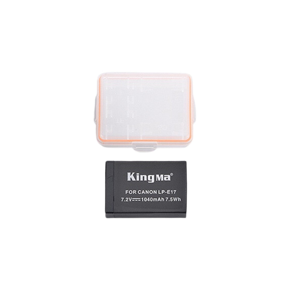 KingMa LP-E17 Battery And Dual Charger Kit For Canon 760D 800D 850D M3 M5 M6 Compatible