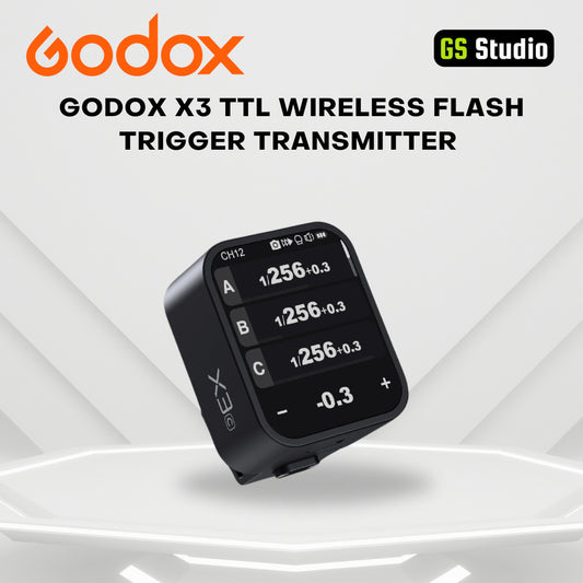 Godox X3 TTL Wireless Flash Trigger Transmitter for Camera Canon Nikon Sony Fuji
