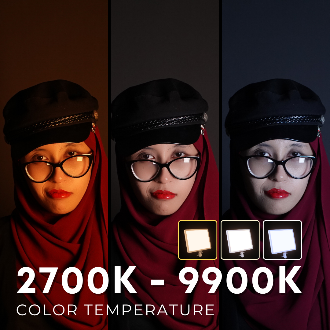 GS GlowPanel Bi-Color Light Panel Photography Videography Soft Light 60W LED Video Light 2700K-9900K CRI96+ Type C DC