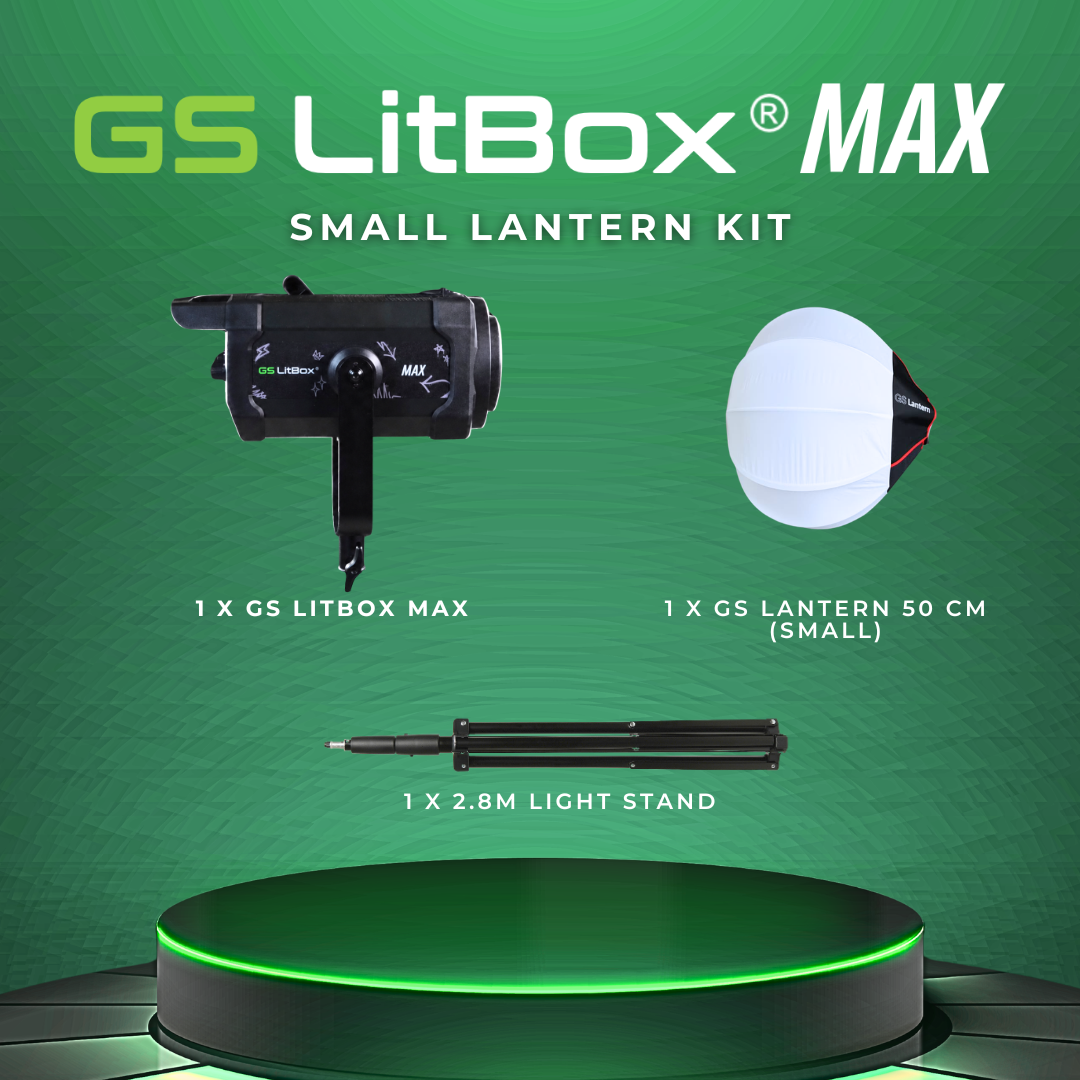 GS LitBox Max COB LED Video Light Adjustable Color Temperature & Brightness