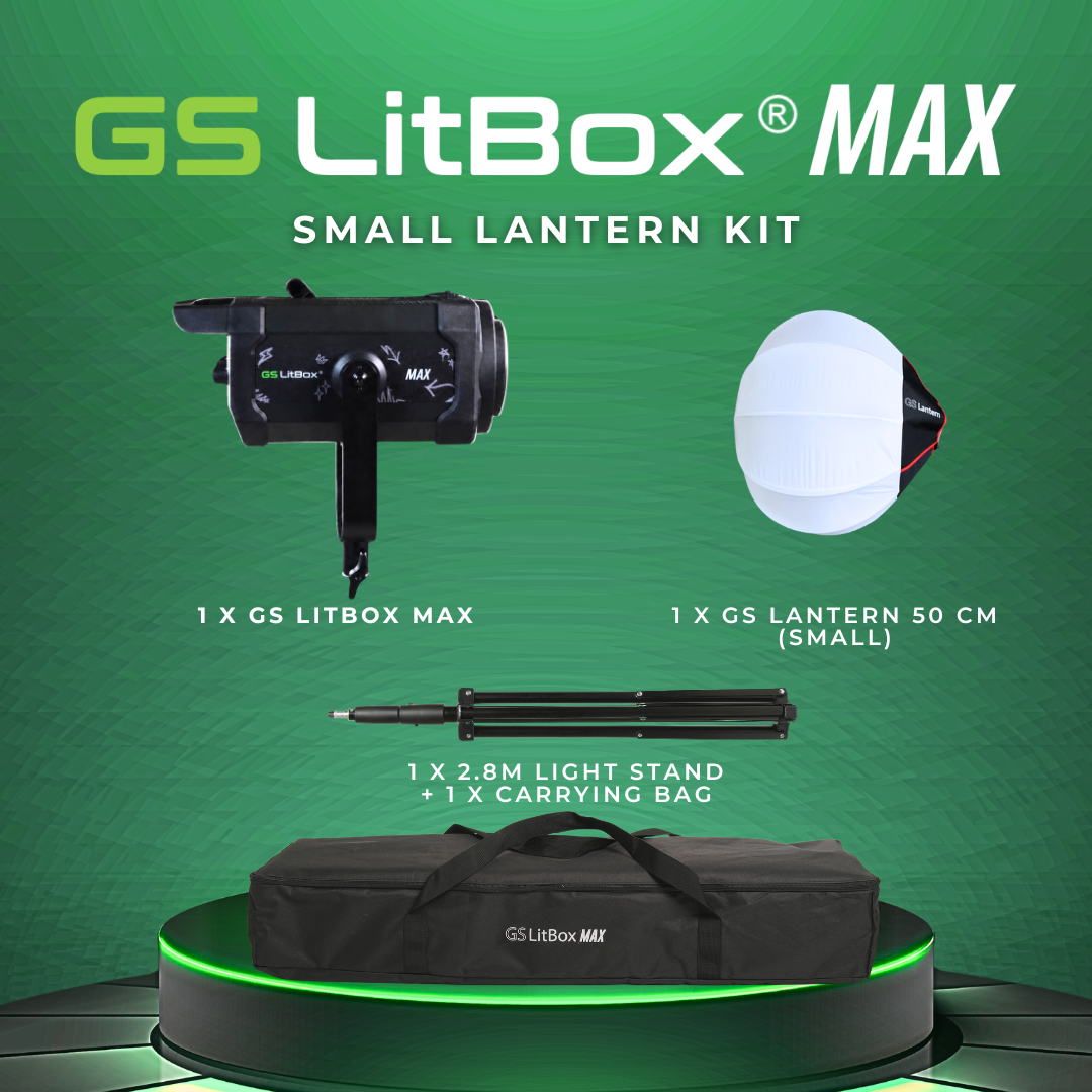 GS LitBox Max COB LED Video Light Adjustable Color Temperature & Brightness