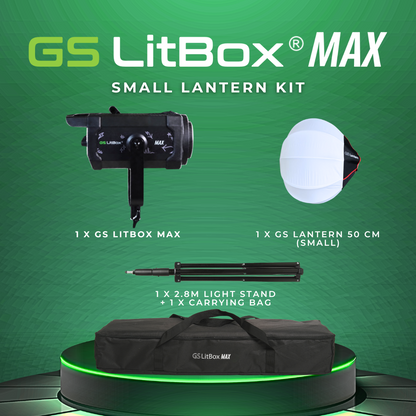 GS LitBox Max COB LED Video Light Adjustable Color Temperature & Brightness