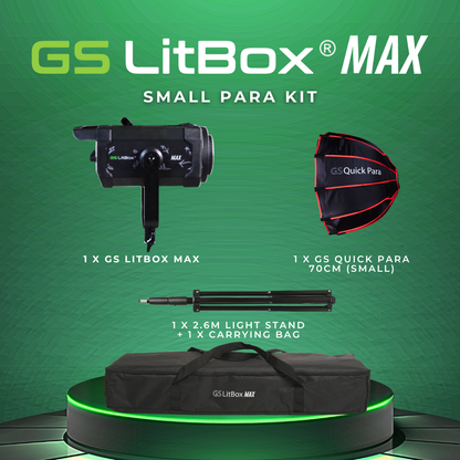 GS LitBox Max COB LED Video Light Adjustable Color Temperature & Brightness