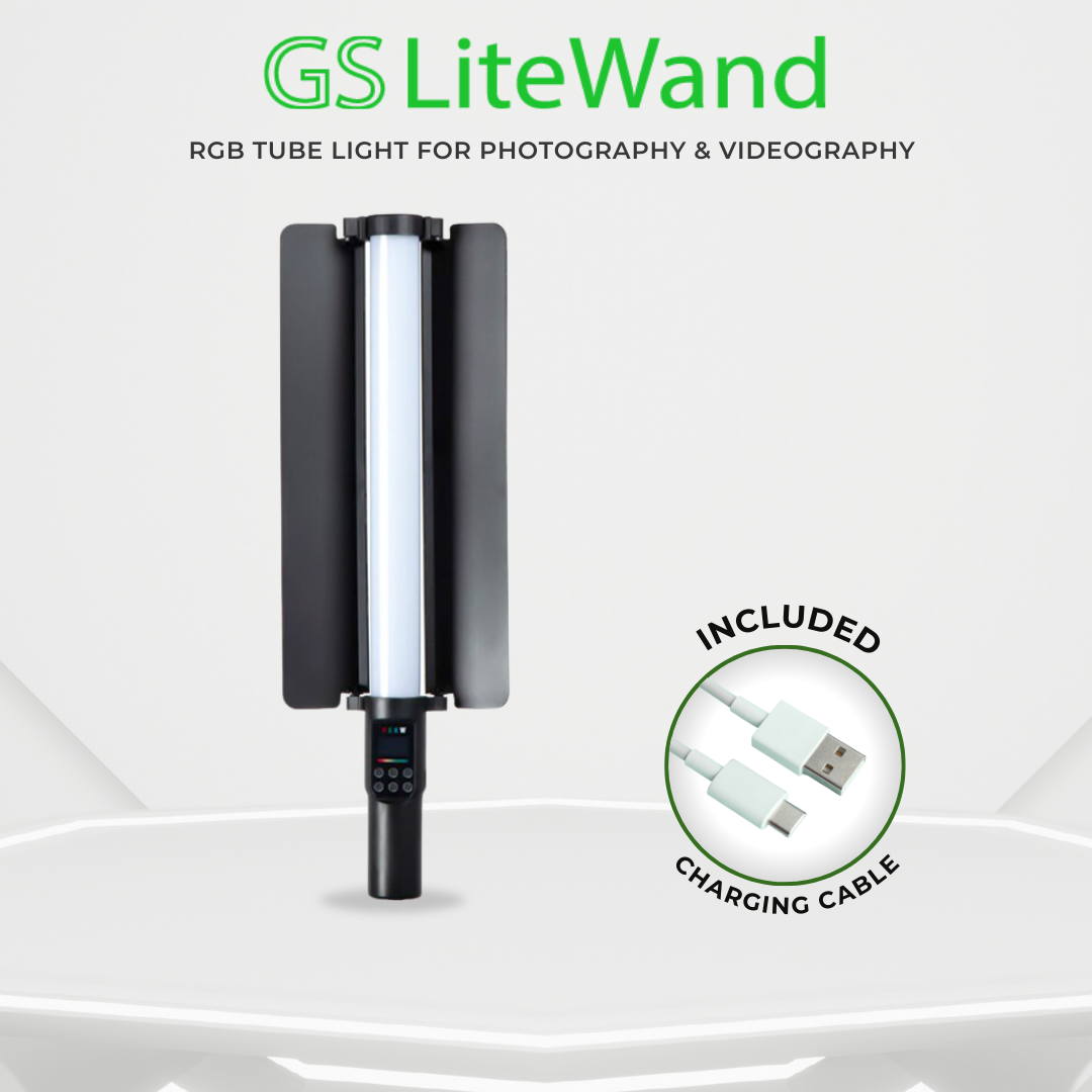 GS LiteWand RGB/LiteWand Pro RGB Tube Light Light Wand Light Stick for Photography Videography