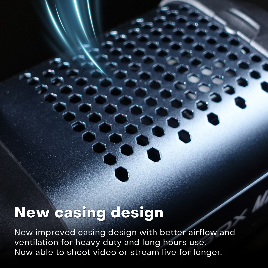 GS LitBox Max COB LED Video Light Adjustable Color Temperature & Brightness