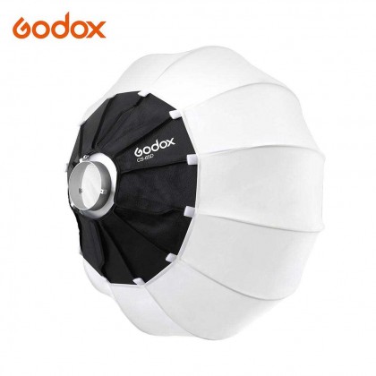 Godox CS-85D 85cm Lantern Softbox With Skirt Foldable Quick-install Portable Round Shape Softbox Light for Bowens Mount Studio Flash