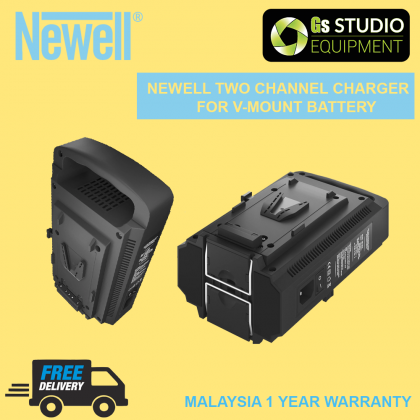 Newell Two-Channel Charger Dual Charger for V-Mount Battery