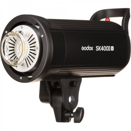 (New Version) Godox SK400II-V Studio Strobe Light Only Wireless System with LCD Display 