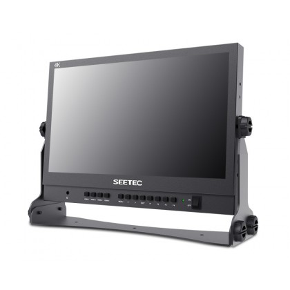 SEETEC ATEM156 15.6 Inch Live Streaming Broadcast Director Monitor with 4 HDMI Input Output Quad Split Display for Production