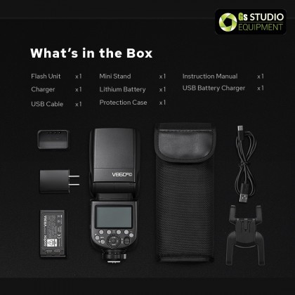 Godox Ving V860III Version 3 New Version TTL Li-Ion Flash Kit for Canon, Nikon, Sony, Fujifilm