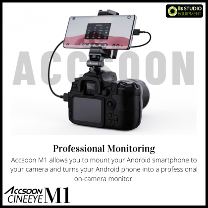 Accsoon M1 CineEye M1 Turn Android Phone Into Professional Monitor Record to Phone Function