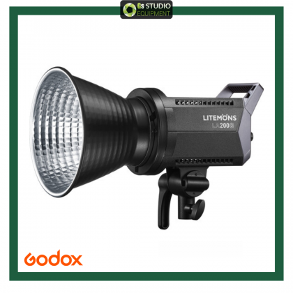 [READY STOCK] GODOX LA200D LITEMONS DAYLIGHT COB LED VIDEO LIGHT + LIGHT STAND + 60x90 Softbox Kit