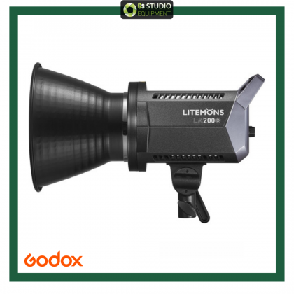 [READY STOCK] GODOX LA200D LITEMONS DAYLIGHT COB LED VIDEO LIGHT + LIGHT STAND + 60x90 Softbox Kit