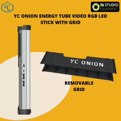 YC Onion Energy Tube Video RGB Led Stick Light Handheld App Control Photo Studio Light Adjustable Color Temperature 3200-6200K