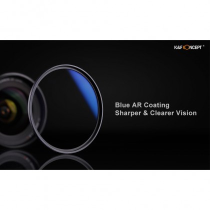 K&F Concept MC UV Multi Layer Blue Coating UV Filter For Camera Lens