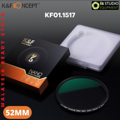 K&F Concept Nano-X Black Mist Diffusion 1/4 Special Effects Soft Filter Multi-Coated Waterproof Scratch Resistant